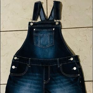 Name: DENIM SHORT-ALL, Brand:JORDACHE,Size: XL/XG (14-16),Colour:Dark blue